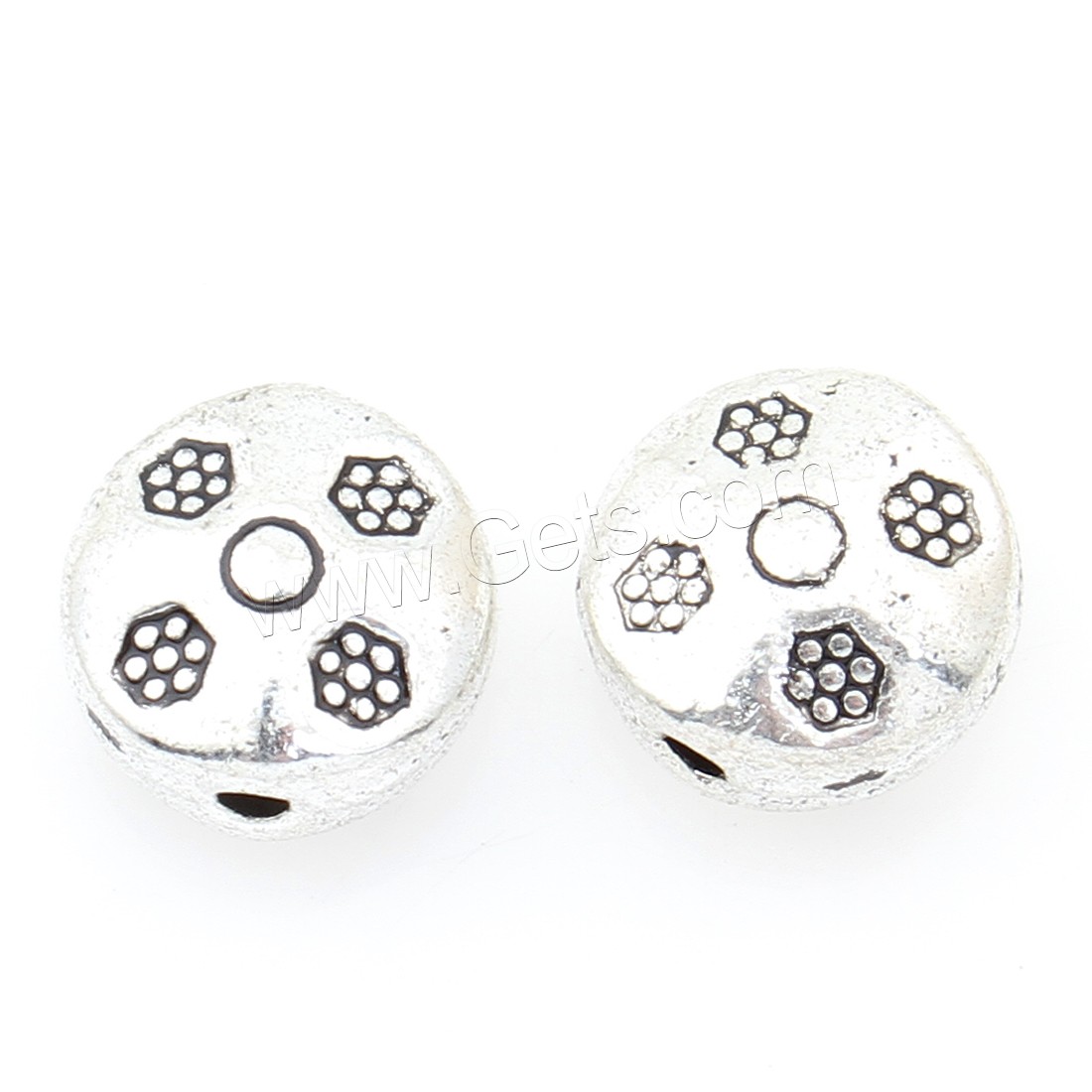 Zinc Alloy Jewelry Beads, antique silver color plated, nickel, lead & cadmium free, 8*5mm, Approx 375PCs/Bag, Sold By Bag