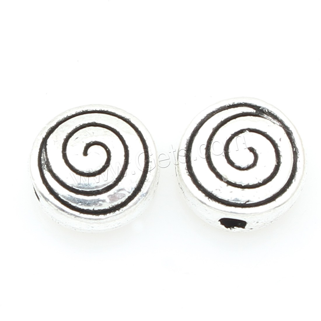 Zinc Alloy Jewelry Beads, antique silver color plated, nickel, lead & cadmium free, 8*4mm, Approx 500PCs/Bag, Sold By Bag