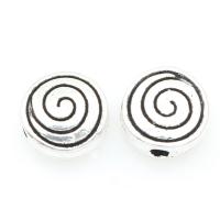 Zinc Alloy Jewelry Beads, antique silver color plated, nickel, lead & cadmium free, 8*4mm, Approx 