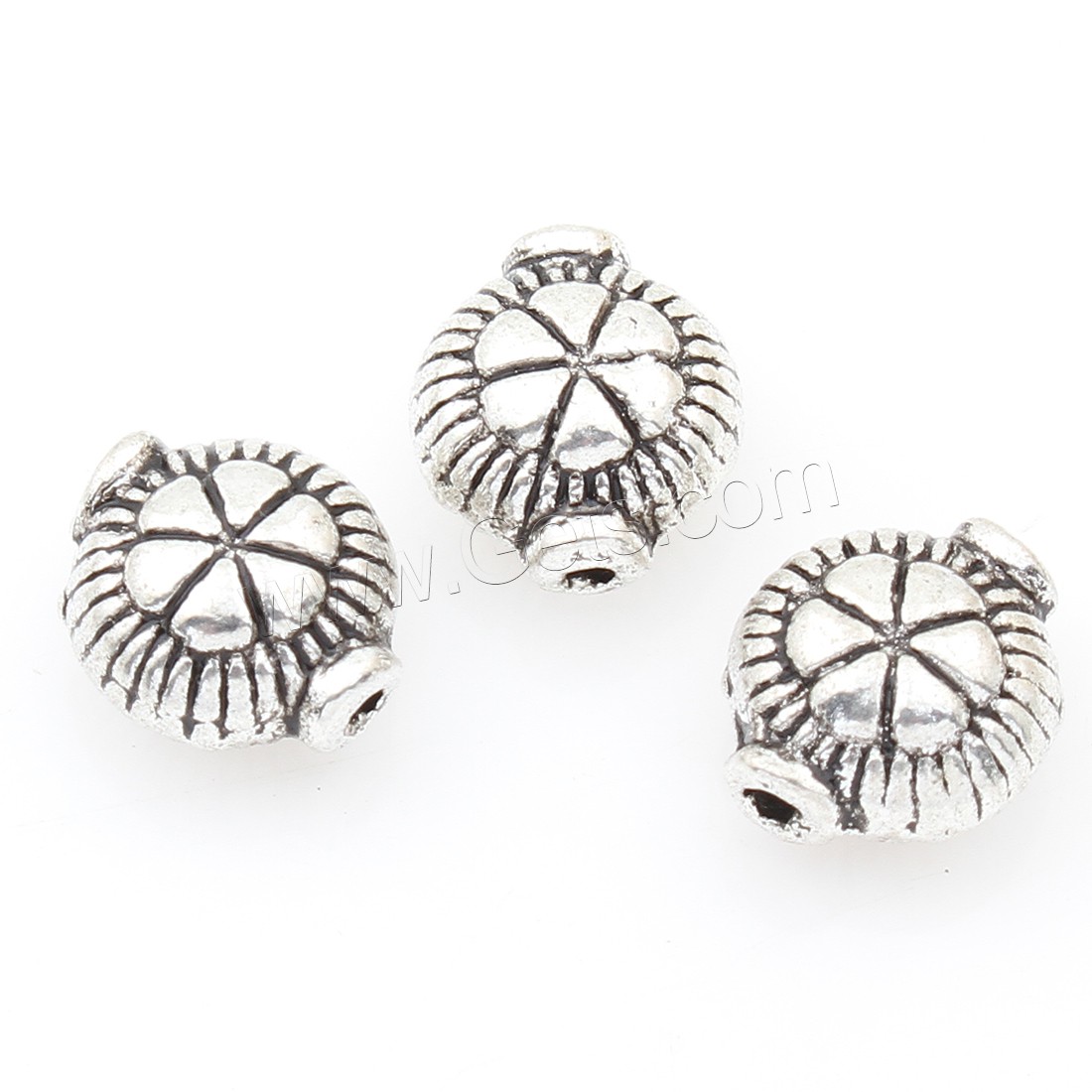 Zinc Alloy Jewelry Beads, plated, more colors for choice, 8x9x5mm, 100PCs/Bag, Sold By Bag