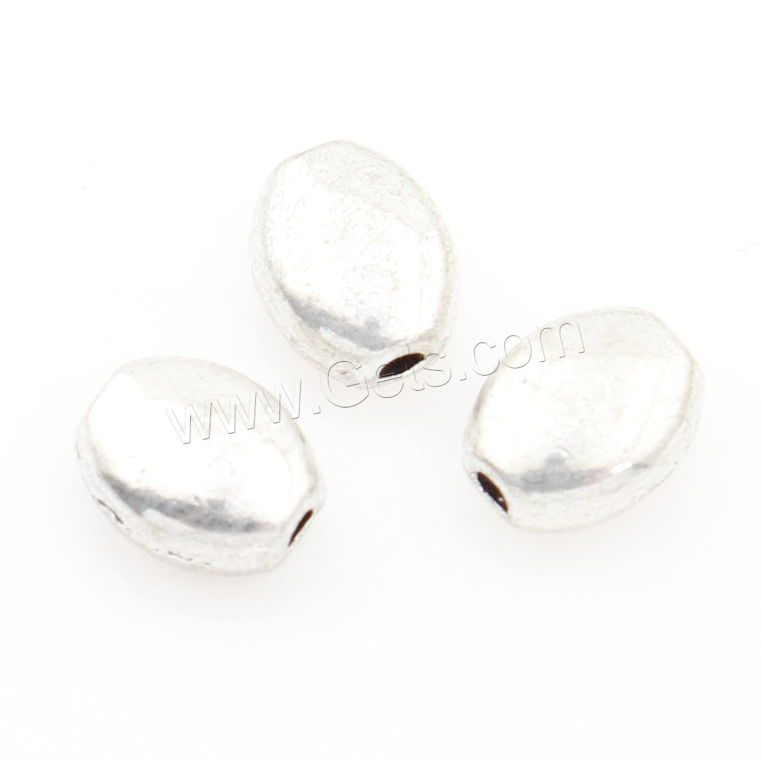 Bijoux de perles en alliage de Zinc , Placage, plus de couleurs à choisir, 7x6x4mm, Environ 1000PC/sac, Vendu par sac