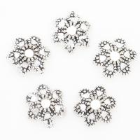 Zinc Alloy Bead Caps, Flower, plated 10*3mm, Approx 