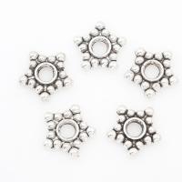 Zinc Alloy Spacer Beads, Star 10*2mm, Approx 