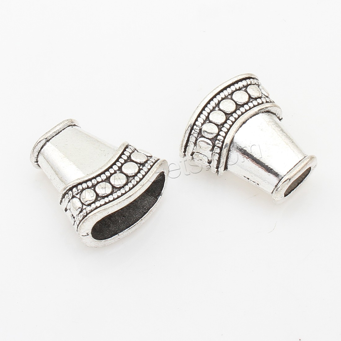 Zinc Alloy Bead Caps, plated, more colors for choice, 16x15x8mm, Approx 166PCs/Bag, Sold By Bag
