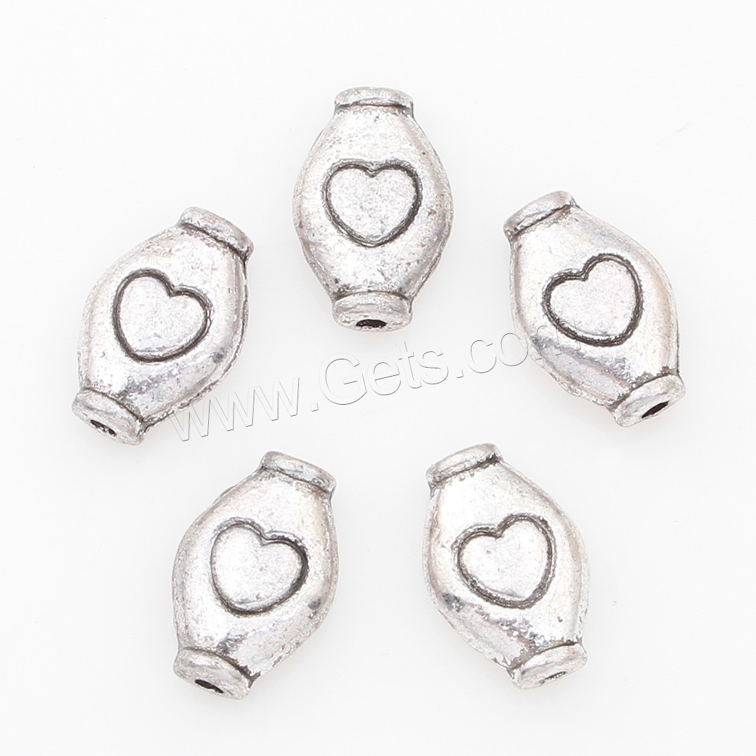 Zinc Alloy Jewelry Beads, plated, more colors for choice, 11x7x3mm, 500PCs/Bag, Sold By Bag