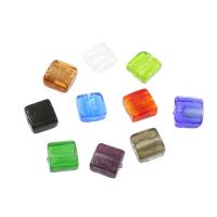 Lampwork Beads, Squaredelle Random Color Approx 1mm, Approx 
