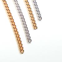 Zinc Alloy Chain, plated 
