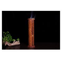 Santos Rose Wood Incense Burner, durable & hollow, brown 