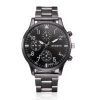 Men Wrist Watch, Zinc Alloy, with Stainless Steel, plated, for man 