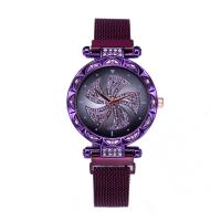 Bracelets de montre pour femmes, alliage de zinc, avec acier inoxydable, Placage, sans imperméable à l’eau, plus de couleurs à choisir Vendu par PC