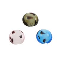 Lampwork Beads, Flat Round, Random Color, 20*10mm Approx 1mm, Approx 