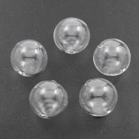 Lampwork Beads, Round clear 