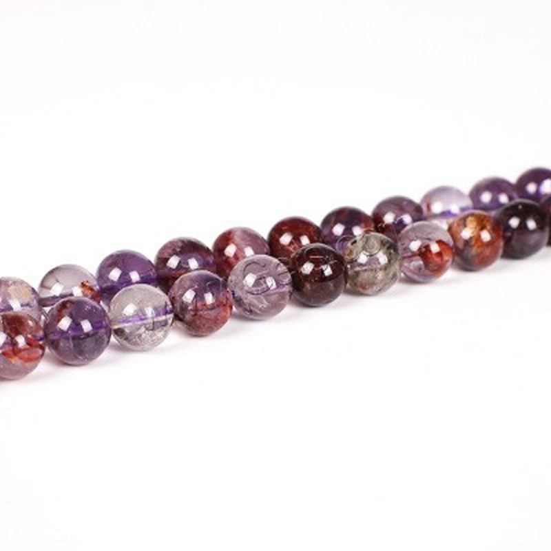 Natural Amethyst Beads, polished, different size for choice, purple, Hole:Approx 1mm, Sold By Strand