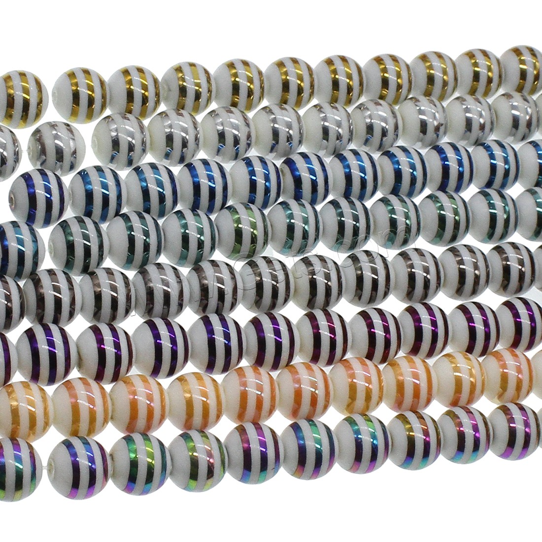 Perlas de cristal de moda, diverso tamaño para la opción, más colores para la opción, agujero:aproximado 1mm, longitud:aproximado 11.22 Inch, aproximado 11.81 Inch, Vendido por Sarta