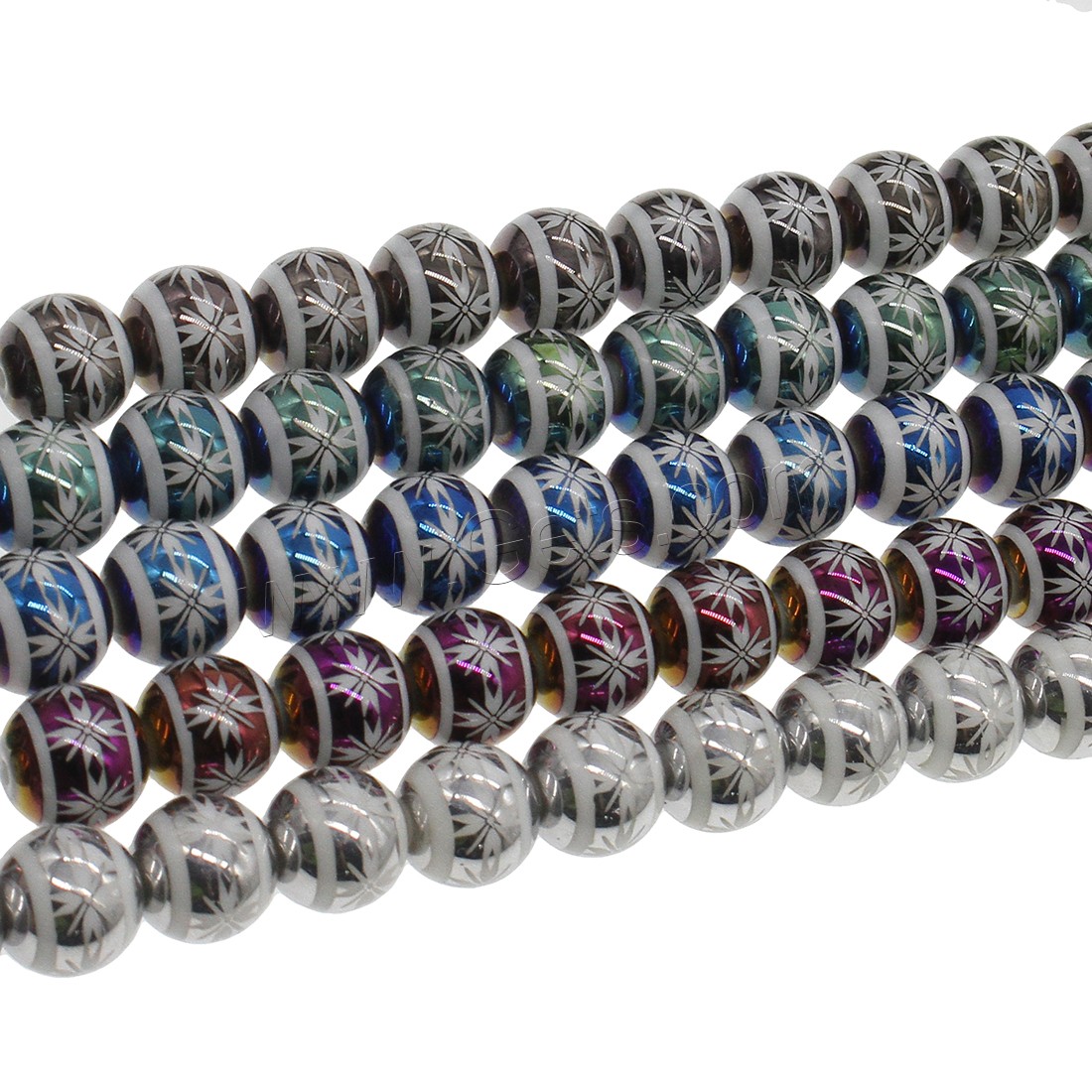 Perlas de cristal de moda, diverso tamaño para la opción, más colores para la opción, agujero:aproximado 1mm, longitud:aproximado 11.22 Inch, aproximado 12.20 Inch, Vendido por Sarta