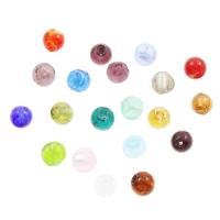 Lampwork Beads, Round Random Color Approx 1mm 
