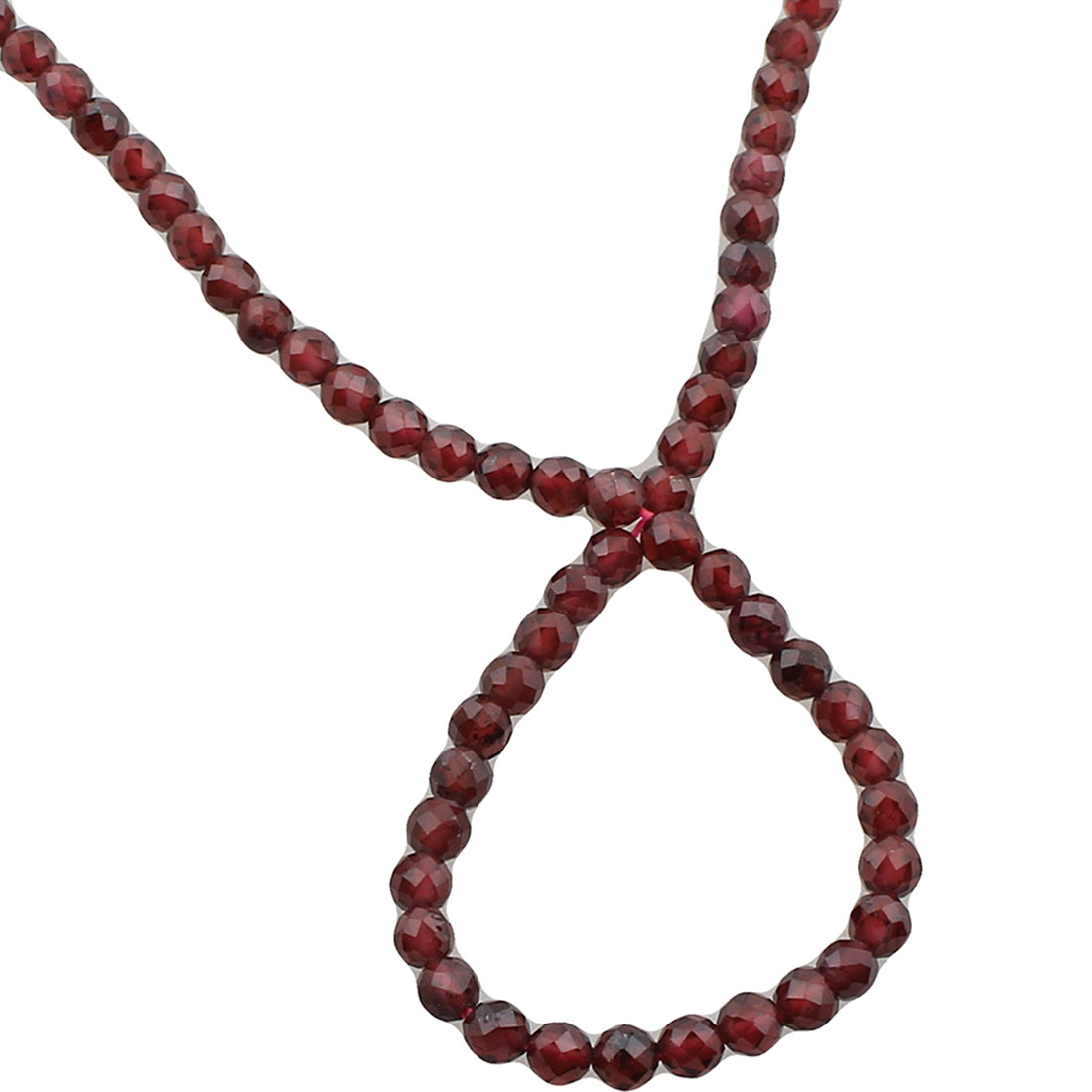 Natural Garnet Beads, Round, January Birthstone & different size for choice & faceted, Hole:Approx 0.5mm, Length:Approx 16 Inch, Sold By Strand