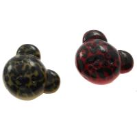 Acrylic Jewelry Beads, Bear Approx 4mm, Approx 
