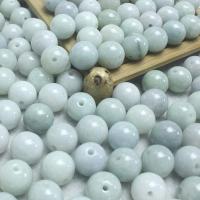 Jadeite Beads, Round, natural, 12.5-13mm Approx 1.5-2mm 