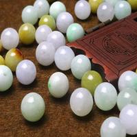 Jadeite Beads, Round, natural, 9.5-10mm Approx 1.5-2mm 