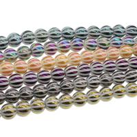 Perlas de cristal de moda, diverso tamaño para la opción, más colores para la opción, agujero:aproximado 1mm, longitud:aproximado 11.22 Inch, aproximado 12 Inch, Vendido por Sarta