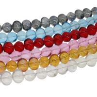 Fashion Crystal Beads, colorful plated Approx 1mm Approx 23.62 Inch 