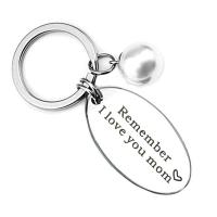 Stainless Steel Key Chain, Unisex 25mm 