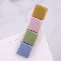 Alligator Hair Clip, Zinc Alloy, with Acrylic, Square, gold color plated, for woman nickel, lead & cadmium free, 67*17mm 