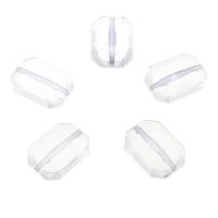Acrylic Jewelry Beads, clear Approx 1mm, Approx 