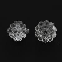 Acrylic Jewelry Beads, Flower, clear Approx 1mm, Approx 