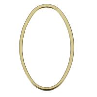 Brass Linking Ring, high quality plated, gold 