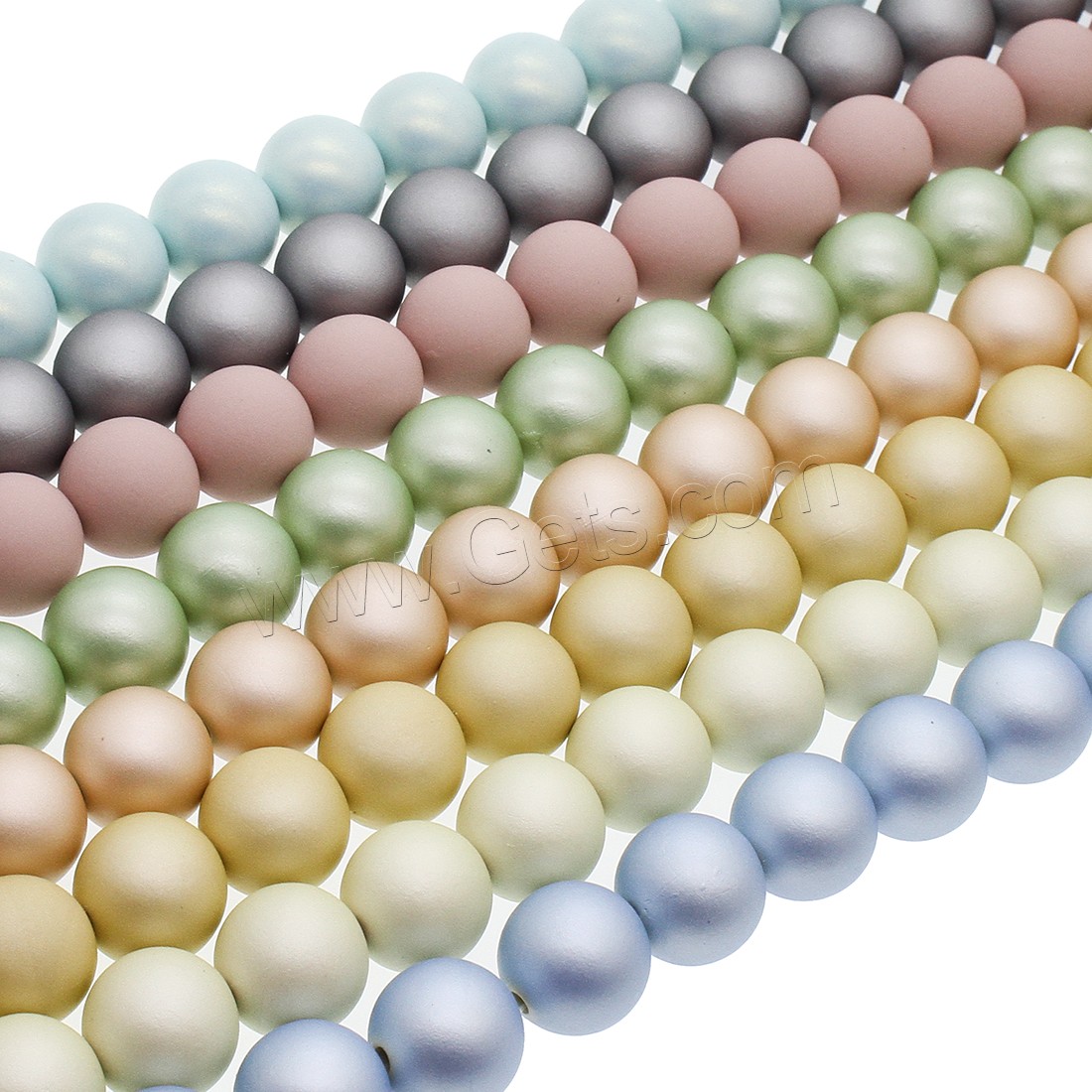 ABS Plastic Beads, Round, different size for choice, more colors for choice, Sold By Bag