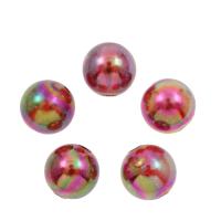 Acrylic Jewelry Beads, Round, multi-colored Approx 2mm, Approx 