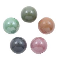 Acryl Schmuck Perlen, rund, keine, 14x14mm, Bohrung:ca. 3mm, 500PCs/Tasche, verkauft von Tasche