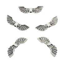 Zinc Alloy Angel Wing Beads, Wing Shape, plated 
