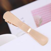 Alligator Hair Clip, Zinc Alloy, plated, for woman 70*12mm 