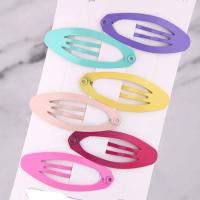 Hair Snap Clips, Zinc Alloy, plated, for woman, 46*14mm 
