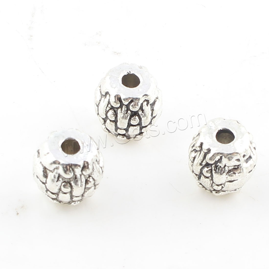 Zinc Alloy Jewelry Beads, plated, more colors for choice, 9x8mm, Hole:Approx 2mm, Approx 249PCs/Bag, Sold By Bag