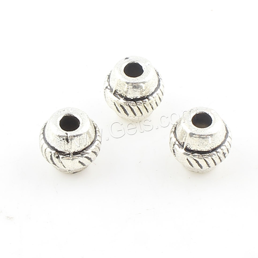 Zinc Alloy Jewelry Beads, plated, more colors for choice, 8x8mm, Hole:Approx 2mm, Approx 249PCs/Bag, Sold By Bag