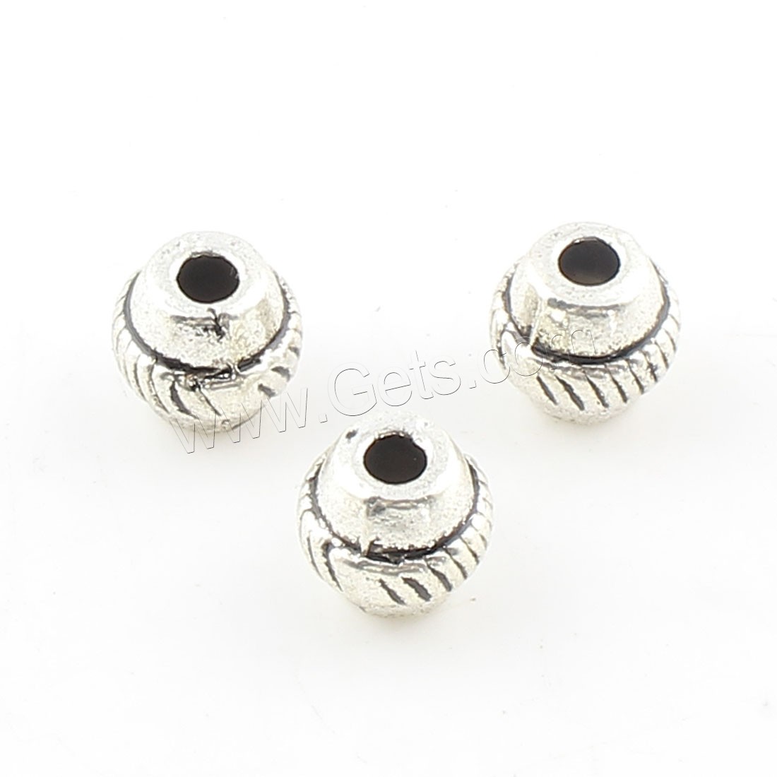 Zinc Alloy Jewelry Beads, plated, more colors for choice, 8x8mm, Hole:Approx 2mm, Approx 249PCs/Bag, Sold By Bag