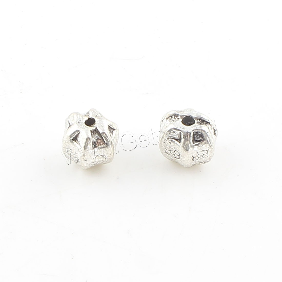 Zinc Alloy Jewelry Beads, plated, more colors for choice, 7x7mm, Hole:Approx 1mm, Approx 499PCs/Bag, Sold By Bag