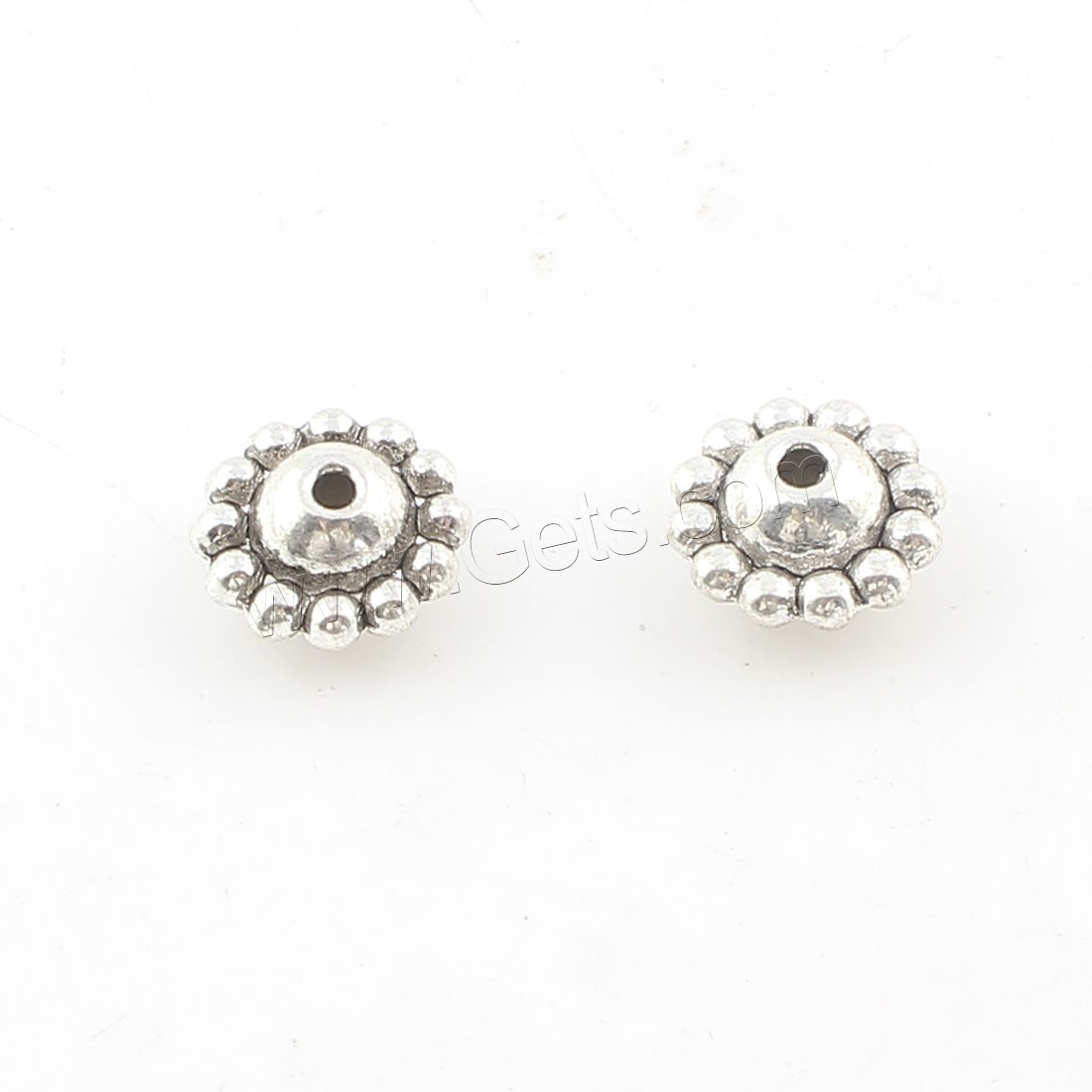 Zinc Alloy Jewelry Beads, plated, more colors for choice, 9x9mm, Hole:Approx 1mm, Approx 499PCs/Bag, Sold By Bag