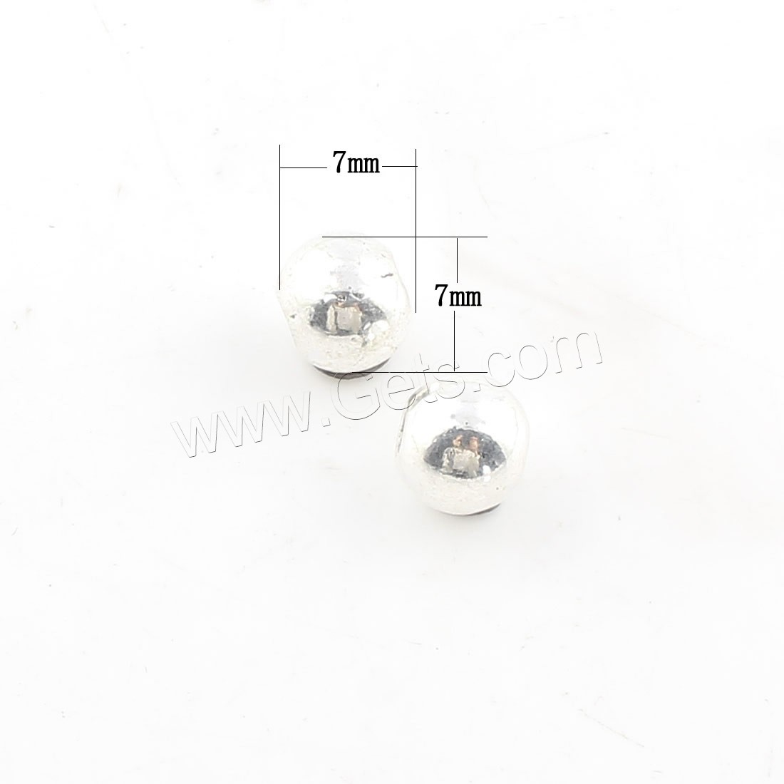 Zinc Alloy Jewelry Beads, plated, more colors for choice, 7x7mm, Hole:Approx 3mm, Approx 499PCs/Bag, Sold By Bag