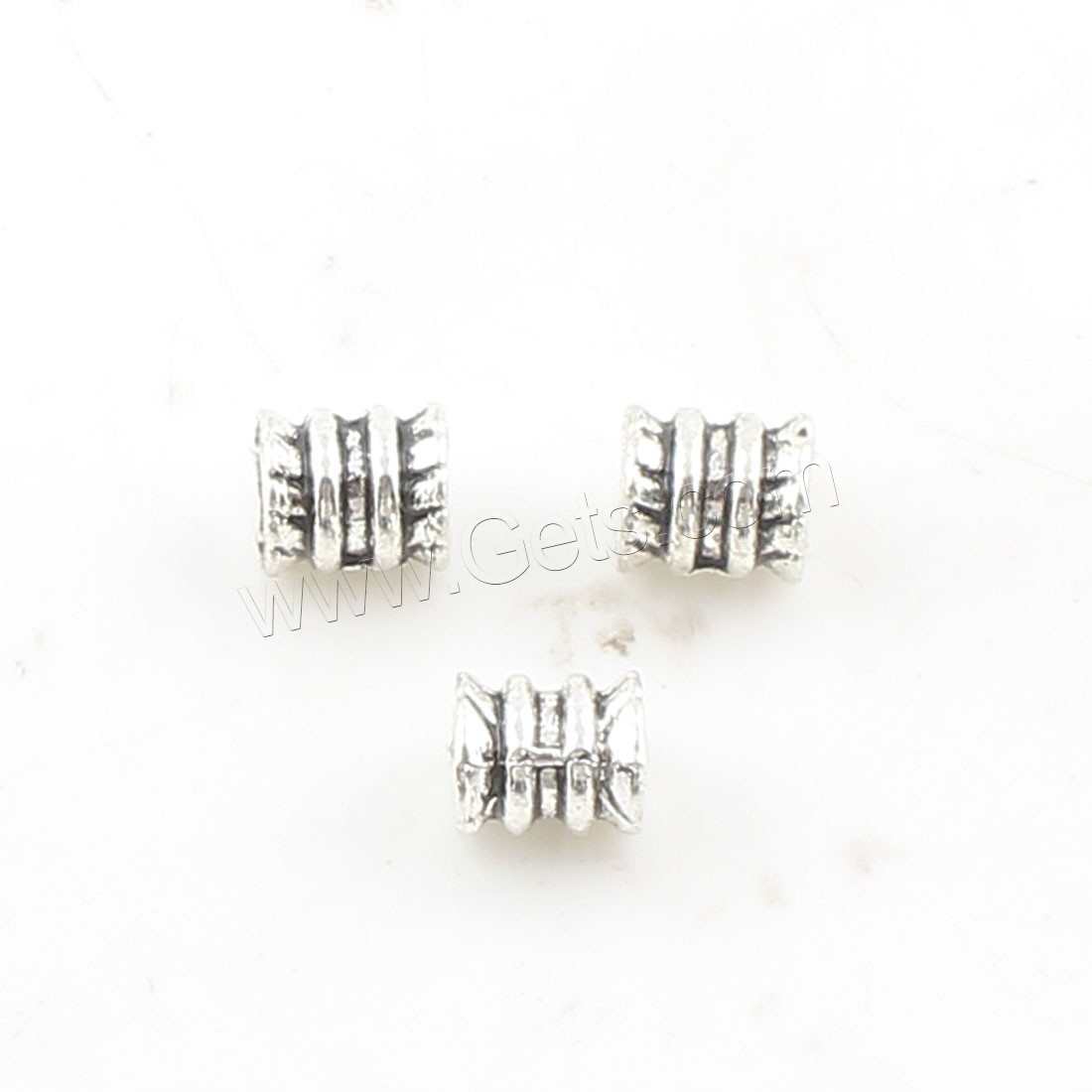Zinc Alloy Jewelry Beads, plated, more colors for choice, 6x5mm, Hole:Approx 2mm, Approx 999PCs/Bag, Sold By Bag