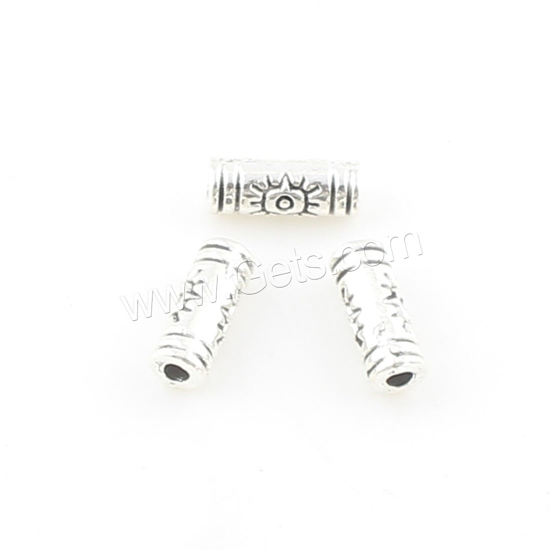 Zinc Alloy Jewelry Beads, plated, more colors for choice, 9x4mm, Hole:Approx 1mm, Approx 999PCs/Bag, Sold By Bag