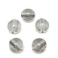Zinc Alloy Flat Beads, plated Approx 2mm, Approx 