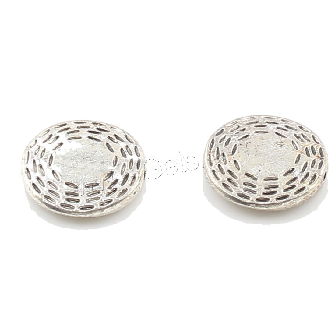 Zinc Alloy Flat Beads, plated, more colors for choice, 16x3mm, Hole:Approx 1mm, Approx 165PCs/Bag, Sold By Bag