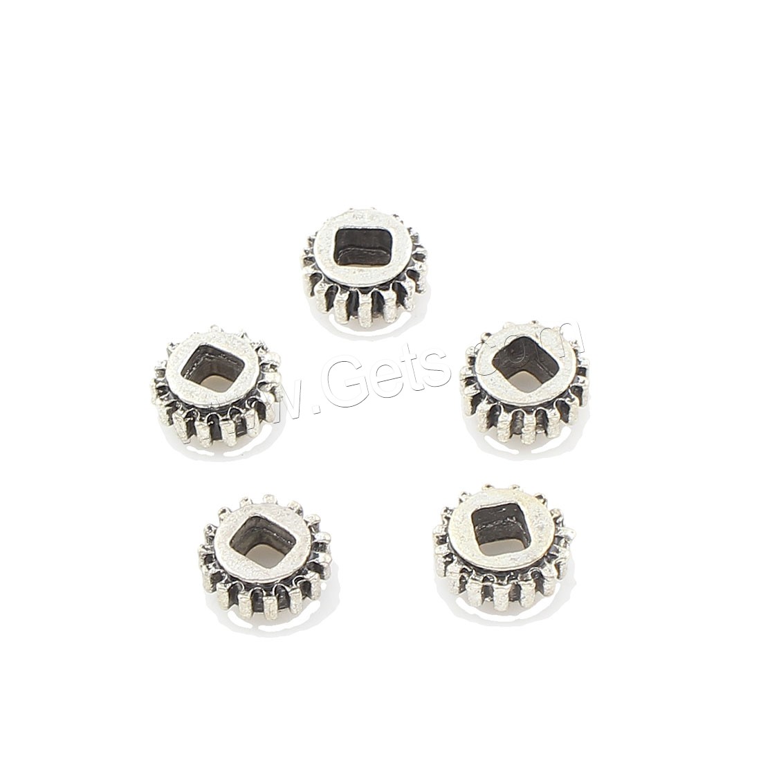 Zinc Alloy Jewelry Beads, plated, more colors for choice, 10x4mm, Hole:Approx 1mm, Approx 499PCs/Bag, Sold By Bag
