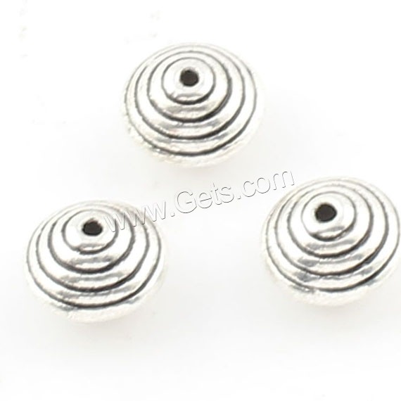 Zinc Alloy Jewelry Beads, plated, more colors for choice, 9x6mm, Hole:Approx 1mm, Approx 499PCs/Bag, Sold By Bag