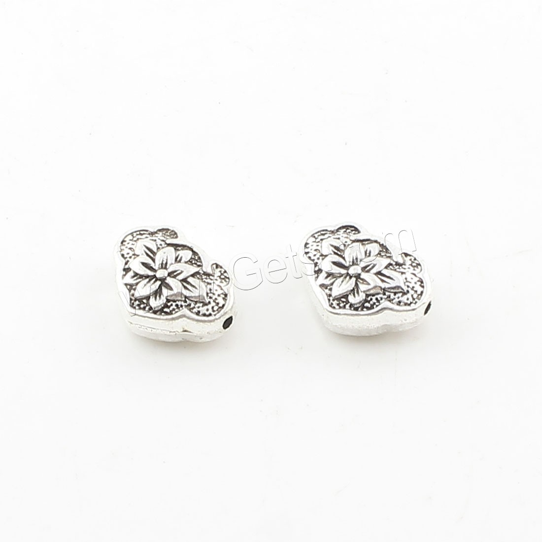 Zinc Alloy Jewelry Beads, plated, more colors for choice, 10x13x5mm, Hole:Approx 1mm, Approx 249PCs/Bag, Sold By Bag